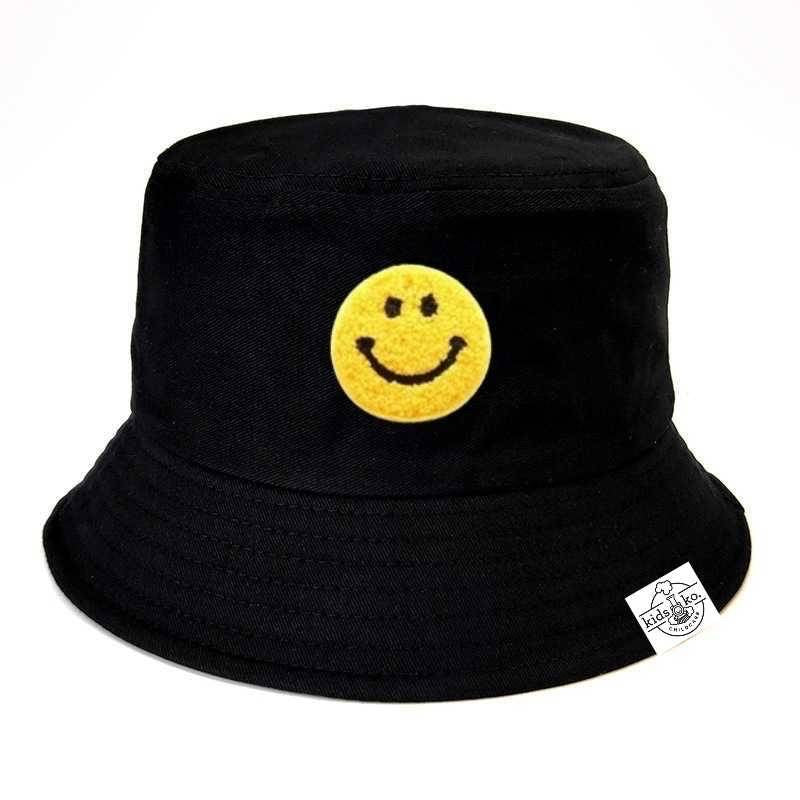Black Smile Bucket Hat