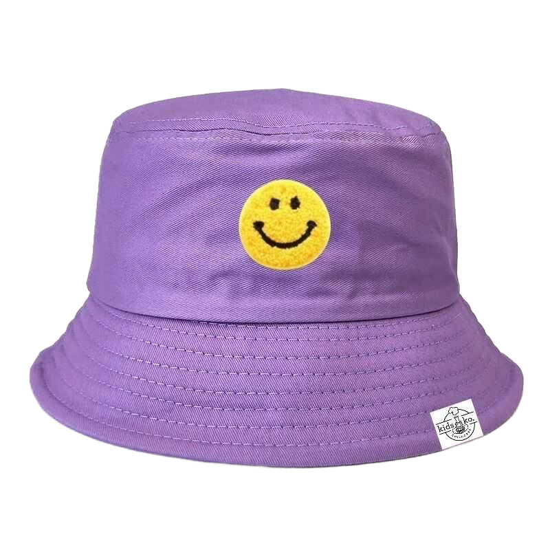 Purple Smile Bucket Hat