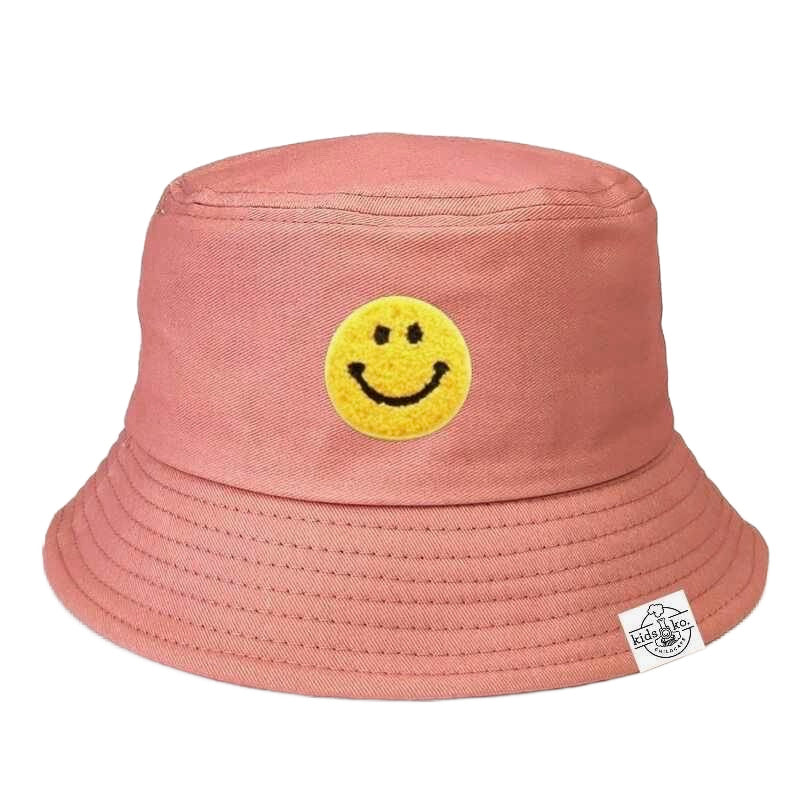 Peach Smile Bucket Hat