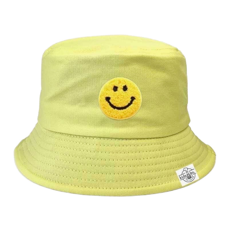 Light Yellow Smile Bucket Hat